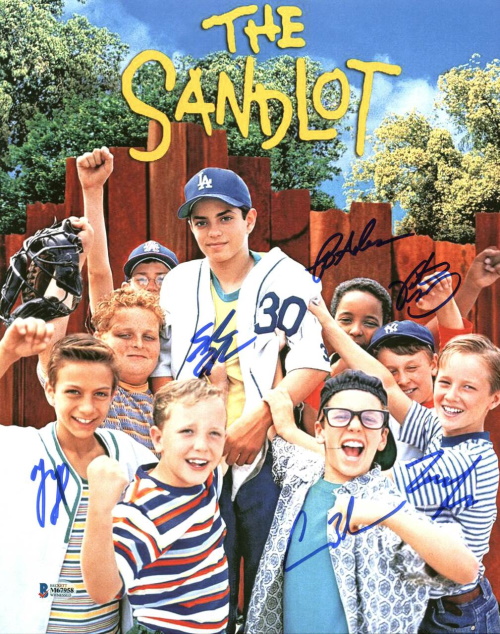 The Sandlot signed 11x14